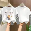 Camiseta para niña para primavera y otoño, manga larga combinada, nueva y elegante camiseta de otoño para niños 2026, camiseta básica de algodón puro para bebés
