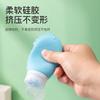 Frasco Dispensador de Silicone, Selado e à Prova de Vazamentos, para Cosméticos e Limpador Facial, Frasco Dispensador de Silicone Tipo Squeeze
