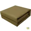 Colcha de Algodón Verde Militar Hecha a Mano y Moldeada por Calor, Colcha Azul Profundo, No es Lona, Plegado Rápido, Funda Desmontable, Colcha Interior Moldeada