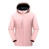 Ropa de Trabajo Impermeable Softshell de Forro Polar Todo en Uno para Exteriores Chaqueta Cálida Bordada para Montañismo Montañismo al Aire Libre