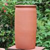 Maceta de terracota transpirable sin esmaltar color rojo buganvilia maceta grande de barro sin esmaltar rosa maceta de cerámica de tubo alto maceta para suculentas y pilas viejas