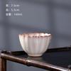 Kongshan New Rain Longquan Celadón Lard Congelado Taza Maestra Cerámica Taza para Cata de Té Hecha a Mano Taza de Té Kung Fu Personal