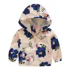 Chaqueta para niños y niñas, primavera y otoño, gorro fino, camisa con cremallera de moda bonita para bebés, abrigo para niños