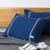 Toalla de almohada de algodón engrosada de gasa de algodón toalla de almohada para pareja un paquete adulto Extra Grande Cuatro Estaciones funda de almohada individual toalla