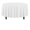 Mantel Desechable Engrosado Redondo de Plástico Color Sólido Punto Transfronterizo 84 pulgadas Impermeable y a Prueba de Aceite Amazon Fiesta
