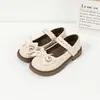 Nuevos Zapatos Infantiles de Otoño 2026 para Niñas Pequeñas, Elegantes Zapatos de Princesa, Zapatos Individuales de Cuero de Moda Estilo Coreano para Niñas 6254