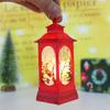 Lâmpada de vento de natal lâmpada de vela luz noturna decoração de boneco de neve idoso lâmpada de cavalo pequeno decoração de mesa decorações de natal