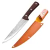 Cuchillo deshuesador, Cuchillo afilado para cortar carne, Cuchillo de carnicero para despiezar carne, Cuchillo para trinchar ganado, ovejas y cerdos, Especializado para plantas de procesamiento de carne