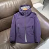 Chamarra con Capucha de Cuello Alto Impermeable a Prueba de Viento Sin Costuras que Absorbe la Humedad y el Sudor para Pareja 13159