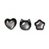 Obsidiana Plateada Natural Bola de Meteorito Planetario Pieza Tallada Accesorio Lindo Versátil Piezas para Hacer Joyería DIY Obsidiana Plateada Al Por Mayor