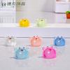 Cangrejo Pequeño Simulado Mini Lindo Artesanía de Resina Hecha a Mano Micro Paisaje Adornos Decorativos Accesorios Luminosos Joyería DIY