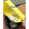 Malla filtrante para arena de gato, una herramienta práctica para colgar areneros de gato, una red de separación especializada para limpiar la arena de gato y un accesorio para arenero que evita que la arena se derrame