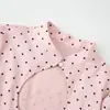 Z Estilo Europeo Transfronterizo 2026 Nueva Moda Elegante Ropa para Mujer al por Mayor Cuello Mandarín Abertura Top de Lunares 3067053