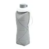 Copo de Água Dobrável de Silicone Criativo Garrafa de Água para Esportes ao Ar Livre Grande Capacidade Copo Dobrável de Viagem Copo de Café Leve