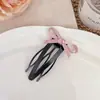 Novo Pente com Inserção de Laço BB Clip Fofo Topo Alto Crânio Artefato Clipe para Franja Lateral Grampos para Cabelo Fino Lateral Acessórios de Cabelo