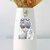 A Quinta Personalidade Acrílico Fundo Branco Chaveiro Dupla Face Suporte Pingente de Bolsa Pingente de Mochila Estrela Imagens Periféricas