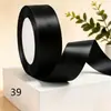 Venda Direta de Fábrica Fita de Poliéster de 2,5 cm Decoração de Bolo Artesanal DIY Caixa de Presente Embalagem de Presente Fita Atacado