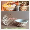 Cesta de bambu copo para bebida tecelagem de bambu cesta de bambu tubo de bambu conjunto de produtos de bambu gaiola para copo copo de chá de leite check-in celebridade da internet manga oca sorvete