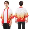 Animación Kimetsu no Yaiba Cosplay Ropa de Rendimiento Capa Periférica Manga Corta Japonesa Bidimensional Ropa Chaqueta