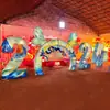 Linternas de Letras Luminosas Tridimensionales 2024, Exhibiciones de Linternas del Festival de Primavera, Conjuntos de Iluminación para Festivales Tradicionales para Lugares Escénicos