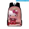 2023 Nuevo ProDucto 3D Transfronterizo Nuevo ProDucto Mochila Linda de Hello Kitty Bolsa Escolar para Estudiante Dibujos Animados para Niños