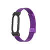 Adequado para moldura de relógio de metal tipo armadura de ar para Google Fitbit, fivela de malha de aço, pulseira de metal para relógio Google multicolor