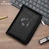 Nova Bolsa de Passaporte Antifurto Rfid 2025, Bolsa de Armazenamento de Documentos de Viagem Multifuncional, Carteira de Passaporte com Zíper, Portátil