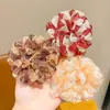 Elásticos de Cabelo de Alta Elasticidade para Meninas, Suaves com o Cabelo, Novos Scrunchies Doce Princesa 2026, Faixas de Cabelo de Rede