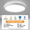 Luz de techo de espectro completo para la sala de estar, luz principal del dormitorio, control de voz inteligente, lujo ligero, diseño redondo, minimalista, luz redonda de hierro para estudio