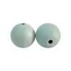 Cuentas de Silicona de 15 mm, Redondas para Pulsera de Abalorios DIY, Llavero, Accesorios para Joyería, Cuentas Sueltas al por Mayor en Stock