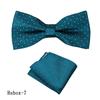 Corbata Vintage para Hombre de Negocios Pañuelo de Bolsillo Traje Camisa de Vestir Lazo Cuello Poliéster Patrón Roto Lazo