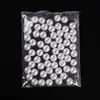 Material DIY artesanal acessórios de contas soltas pérola de imitação ABS contas soltas Jin inteiras contas redondas de furo duplo 4-20mm