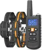 Dispositivo de entrenamiento para perros con control remoto, collar antiladridos con descarga eléctrica, anillo eléctrico de entrenamiento para perros grandes, dispositivo antiladridos para perros pequeños, artefacto de entrenamiento para perros