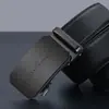 Directo de fábrica cuero nuevo cinturón de hombre hebilla automática cinturón para pantalones casual de negocios Joker joven y de mediana edad cinturón hombres