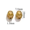 Acero inoxidable chapado en oro de 18k pequeño colgante de joyería proceso de galvanoplastia hecho a mano DIY pulsera collar colgante de joyería venta al por mayor