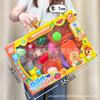 Juguetes de Casa de Juego para Niños Educativos Cocina Artificial Juguetes de Cocina Set de Vajilla para Niñas Caja de Regalo Grande Regalo Institucional