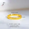 Pulsera Hello Kitty Cepillada de Oro Brillante de 24 Quilates para Mujer, Estilo de Dibujos Animados Lindo y Dulce, Versátil para Apilar