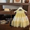 Coleção de Vestidos2026 Moda Verão Nova Roupas para Meninas Bebês Atacado Itens da Moda