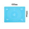 Almofada de amasso de silicone de 40 * 30 cm resistente a altas temperaturas antiderrapante superfície de laminação e almofada antiderrapante tábua de cortar antiaderente