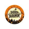 Conjunto de Talheres para Festa Temática de Bruxa de Halloween Prato de Papel Decoração Copo de Papel Toalha de Mesa Descartável Toalha de Papel Faca Garfo Colher