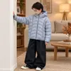 Ropa para niños, chaqueta de plumas para niños, nuevo estilo de invierno 2026, abrigo cálido para niños, ropa de invierno elegante para bebés niños