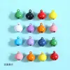 Llavero de Campanilla Pequeña de 14 mm Pintada Bolsita de Materiales para Manualidades Colgante Adornos Regalos Accesorios de Joyería Venta al por Mayor