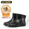 Botas de Chuva masculinas adultas para exterior impermeáveis antiderrapantes sapatos d'água cano curto sola grossa botas de chuva resistentes ao desgaste cozinha lava-rápido delivery sapatos de borracha