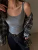 Camisola de tiras dobles para mujer, nuevo estilo de verano 2026, corte ajustado, top elegante y moderno para chicas con estilo