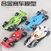 Juguete infantil transfronterizo aleación coche de carreras función deslizante modelo kart regalo para niño decoración color aleatorio