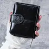 Venta al por mayor de fábrica nueva billetera para mujer, color sólido, moda, monedero plegable, multifunción, gran capacidad, tarjetero, monedero