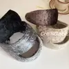 Diadema Ancha de Terciopelo 2025 Otoño e Invierno Para Lavarse la Cara Diadema para el Cabello Pinza de Lujo Ligero Tacto de Felpa Accesorio para el Cabello Versátil y Suave