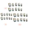 Galáxia Céu Estrelado Gradiente Olho de Gato Textura de Alta Qualidade Elegante Estilo Menina Estilo Irmã Real Manicure Estilo Curto 30-t Unha Usável