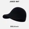 Gorra de Béisbol Deportiva de Punto de Color Sólido Casual Británica para Exteriores para Mujer Cabeza Grande Adecuada para Gorra de Béisbol Elástica para Mujer Gorro de Invierno