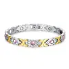 Pulsera esférica hexagonal transfronteriza con un toque de alta gama, pulsera ancha desmontable cuatro en uno para hombre, accesorio de mano de comercio exterior europeo y americano